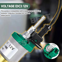 Upgrade 12V Ultra-low Noise Heater Fuel Pump For 1kw-5kw Air Diesel Parking - view 3