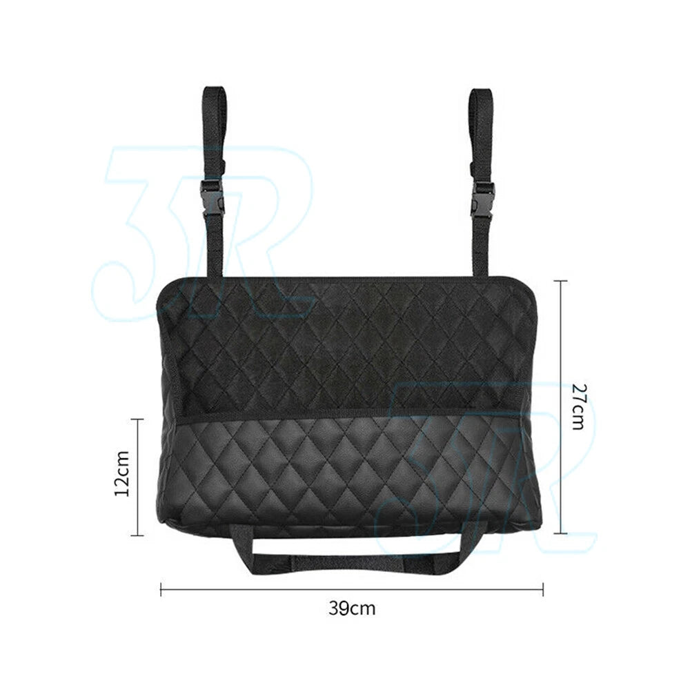 Advanced Between Car Seat Storage Bag Net Pocket Handbag Holder Organizer Bag - view 2