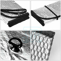 Car Windscreen Sun Shade Heat Reflective Windshield Front Rear Window UV Block - view 7