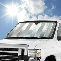 Car Windscreen Sun Shade Heat Reflective Windshield Front Rear Window UV Block - view 10