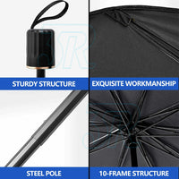 2x Car Windshield Sunshade Umbrella Foldable Front Window Cover Visor Sun Shade - view 2