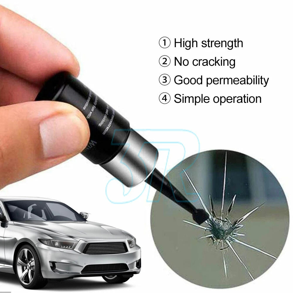 Repair Glass Windshield Kit Window Crack Car Tool Screen Resin Phone - view 3