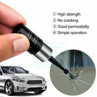 Repair Glass Windshield Kit Window Crack Car Tool Screen Resin Phone - view 3