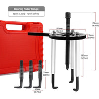 Bearing Disassembly Puller Inner Hole Puller Removal Tool Three Jaw Puller Kits - view 7