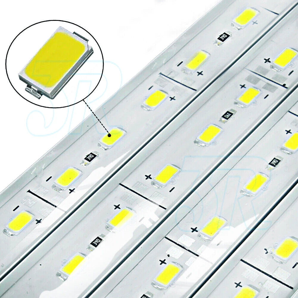 4X12V Waterproof Cool White 5630 Led Strip Lights Bars Camping Caravan Boat Car - view 2
