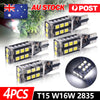 2x T15 W16W 2835 LED Reverse Light Canbus Error Free 912 Backup Bulb 800LM White