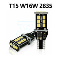 2x T15 W16W 2835 LED Reverse Light Canbus Error Free 912 Backup Bulb 800LM White - view 2