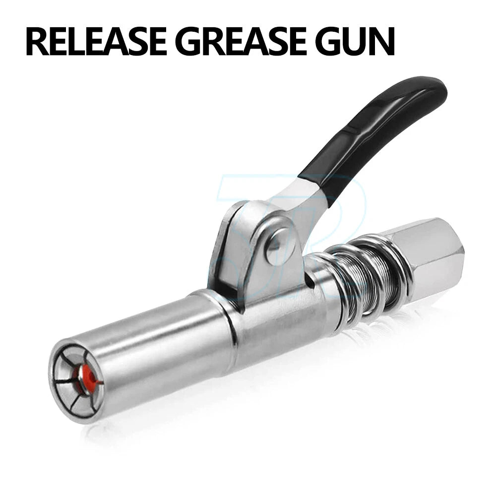 Grease Coupler Heavy-Duty Quick Release Grease Gun Coupler NPTI/8 10000PSI - view 1