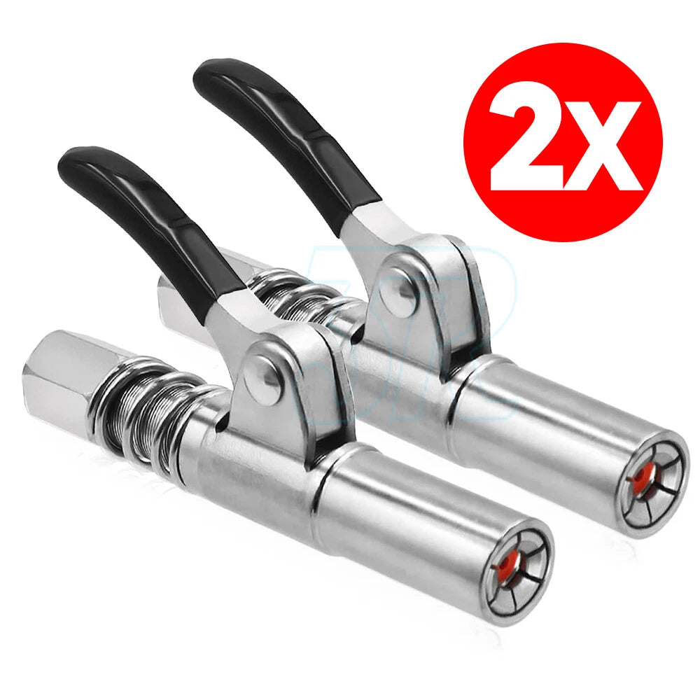 Grease Coupler Heavy-Duty Quick Release Grease Gun Coupler NPTI/8 10000PSI - view 11