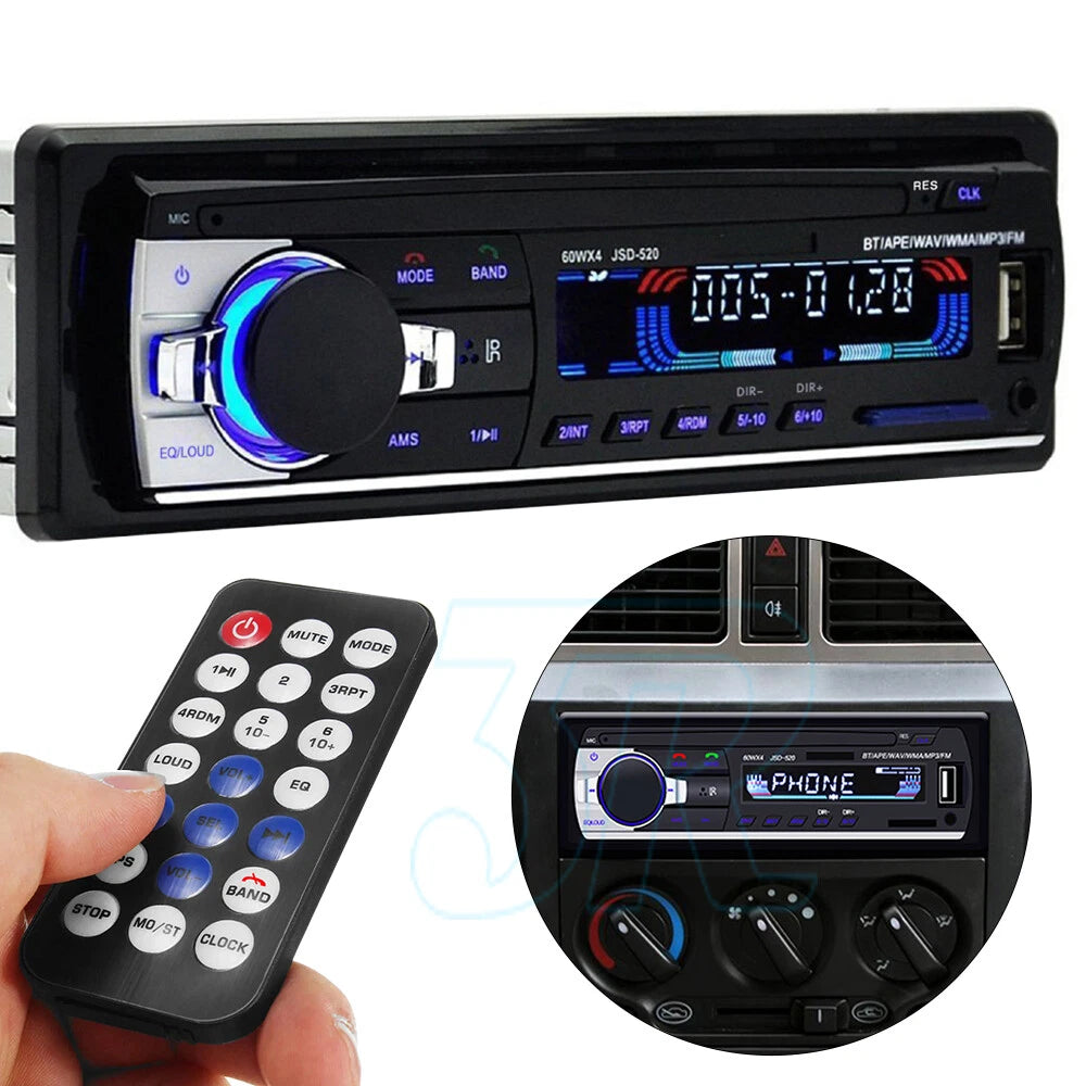 Bluetooth Car In-dash Radio Stereo Head Unit Player 1 DINAU - view 9