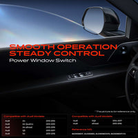 Front Right Window Switch for Audi A4 B8 8K2 8K5 Q5 8RB S4 SQ5 2007-2017 10-Pin - image 1