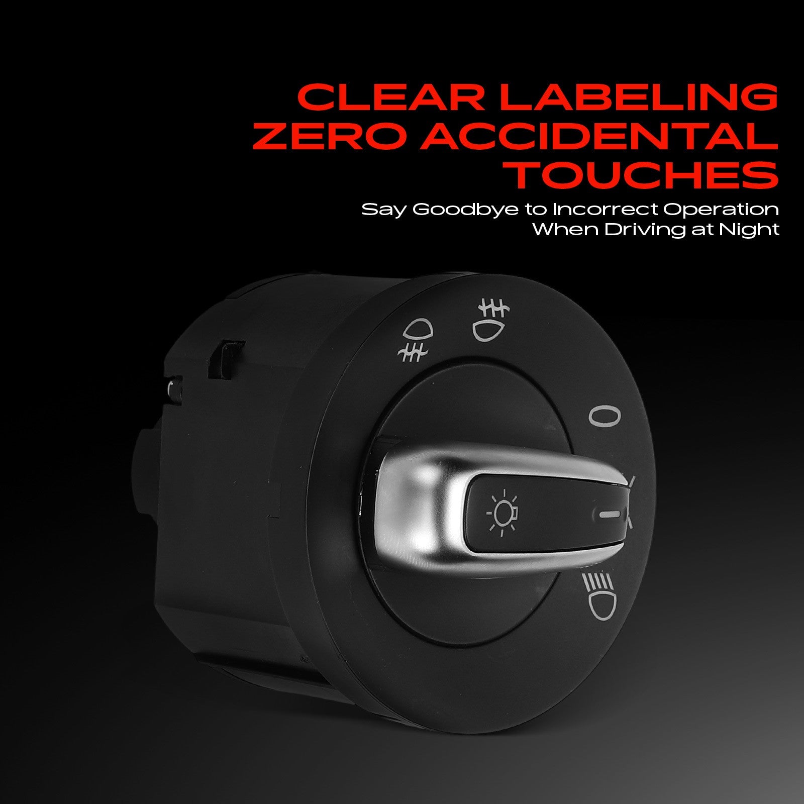 Fog Light Headlight Switch for VW Golf MK5 MK6 Passat B6 3C Caddy Jetta Tiguan - image 4