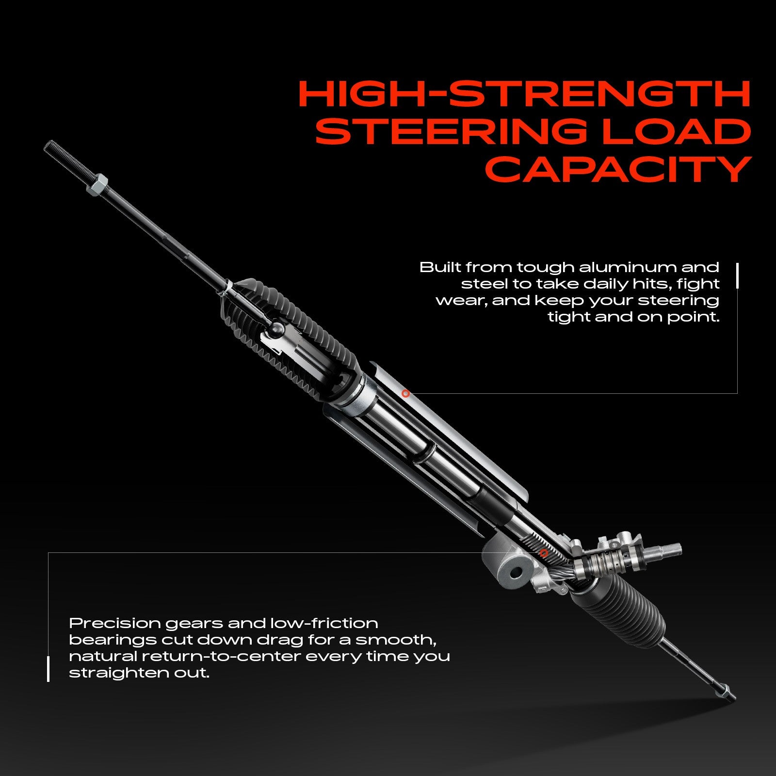 Power Steering Rack for Nissan Juke F15 and Pulsar B17/C12 RHD – view 2
