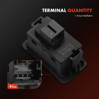 Decklid Release Switch for Audi A4 8K5 B8 A6 A7 A8 Q3 Q5 Q7 2006–2018 W/ 4-Pin - image 3