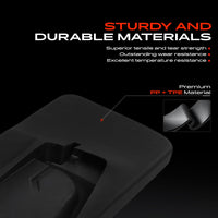 4-Piece Front & Rear Splash Guards Mud Flaps for Mercedes-Benz Sprinter B907 B910 Single tyre - image 3