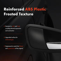 2x Front Chrome Interior Inner Door Handle for Seat Ibiza IV 6J1 6P5 2008-2017 - image 4