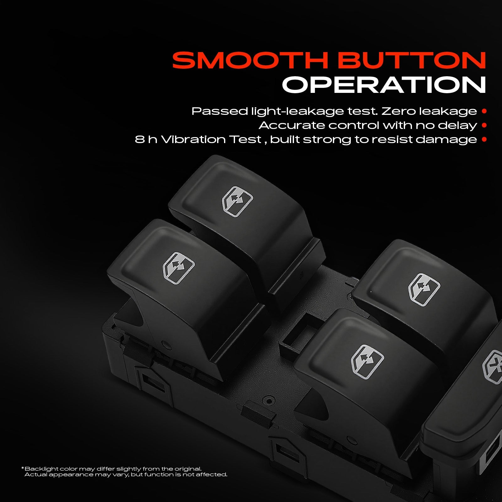 Front Right Window Switch without Bezel for VW Golf Mk7 and Passat B8 – view 3