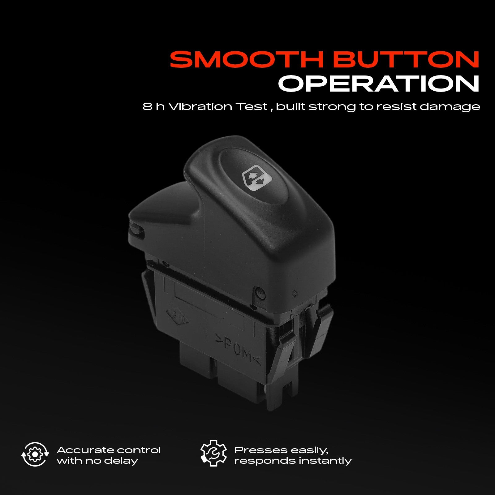 Front or Rear Window Switch for Renault Kangoo Megane I Clio II 1997-2014 6-Pin - image 3