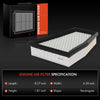 2x Left & Right Engine Air Filter for Audi RS4 B8 8K5 RS5 8F7 8T3 2010-2017 4.2L