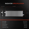 Engine Cooling Radiator for Tesla Model 3 5YJ3 EV AWD 2017-2023 3D1 3D6 Sedan