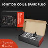 Ignition Coil & 6x Spark Plugs for Nissan Pathfinder R50 Navara D22 3.3L VG33E
