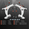 8x Lower Front Control Arm for  Audi Q3 8UG Volkswagen Passat CC 3C2 3C5 Tiguan