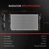 Engine Cooling Radiator for Mini F54 F55 F56 F57 F60 Cooper One BMW F45 F48 1.5L