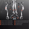 8x Lower Front Control Arms Kit for BMW E60 E61 520i 523i 525i 530i 535i 540i M5