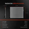 32mm Radiator for Land Rover Freelander L314 1998-2006 2.0L T2N SUV Manual Trans