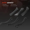 6Pcs Left & Right Interior Door Pull Handle Trim for BMW E90 E91 3 Series 04-12