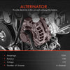 Alternator for Land Rover Discovery 3 L319 2004-2009 4.0L 406PN Petrol 150A SUV