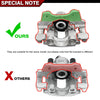 1x Rear Left Brake Caliper W/ Bracket for BMW E46 318i 320d 325i 330i E85 E86 Z4
