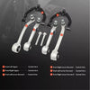6x Lower & Upper Front Control Arm w/Ball Joint for Tesla Model S 5YJS 2012-2022