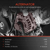 Alternator for Holden Commodore VE Statesman WM 2006-2013 3.6L LY7 LFX LE0 100A