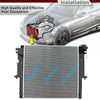Radiator for Mitsubishi Triton ML MN 2006-2014 2.4L Petrol 2.5L Turbo Diesel