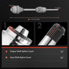 Front Left CV Joint Axle Drive Shaft for BMW F95 G05 X5 X6 F96 G06 X7 G07 xDrive
