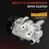 A/C Compressor With 6-Pulley For Hyundai Accent RB Kia Rio 2018-2019 1.6L G4FD