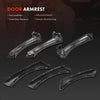 6x Interior Door Pull Handle Trim Carbon Fiber Print for BMW E90 E91 3 Series