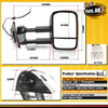 Right Black Extendable Towing Mirror w/ Indicators for Toyota Hilux 2005-2015/6