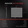 Radiator for Nissan Micra K12 2007-2010 1.4L CR14DE Hatchback Auto Manual Trans