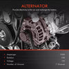 Alternator for Toyota Tarago Estima ACR30 2000-2013 2.4L MPV Petrol 2AZ-FE 100A