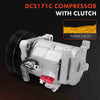 A/C AC Air Compressor W/ 6-Pulley for Chrysler Voyager RG RS 2000-2008 3.3L EGA