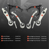 6x Lower & Upper Front Control Arm w/Ball Joint for Tesla Model X 5YJX 2015-2022