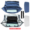Blue Convertible Soft Top & Plastic Window for Nissan 350Z Z33 2003-2009 3.5L