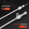 760mm Engine Transmission Oil Dipstick for GM Powerglide Firewall Mount Flexible