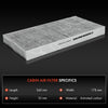 Cabin Air Filter for Benz R171 R172 SLK200 SLK300 SLK350 SLC180 SLC200 2004-2023