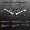 9Pcs Front Axle LH+ RH Control Arm Kit for BMW E38 730i 735i 740i 750i 1994-2001