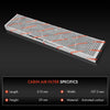 2x Cabin Air Filters For Ford Mondeo HA HB HC HD 1995-2001 2.0L NGA 2.5L SEA