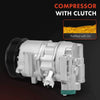 A/C AC Compressor W/ 6-Pulley for Toyota Corolla ZRE172 2014-2019 1.8L 2ZR-FE