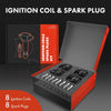 8x Ignition Coils & 16x Spark Plugs for Mercedes Benz W163 W202 W210 W220 C208